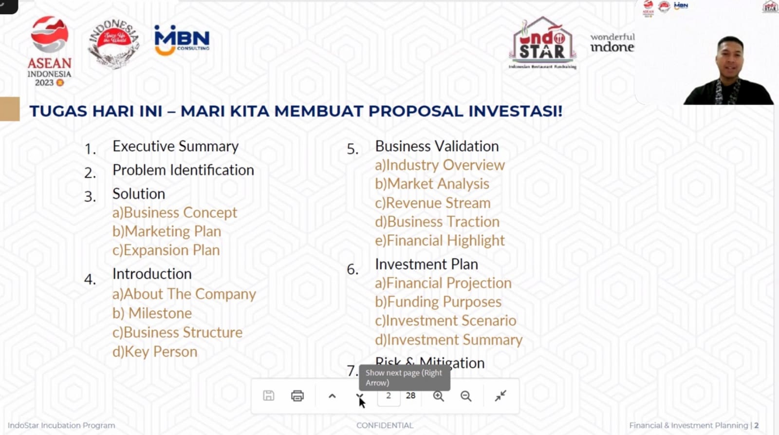 Read more about the article Program IndoStar Mulai Tahapan Mentoring Pembinaan Bisnis dan Investasi